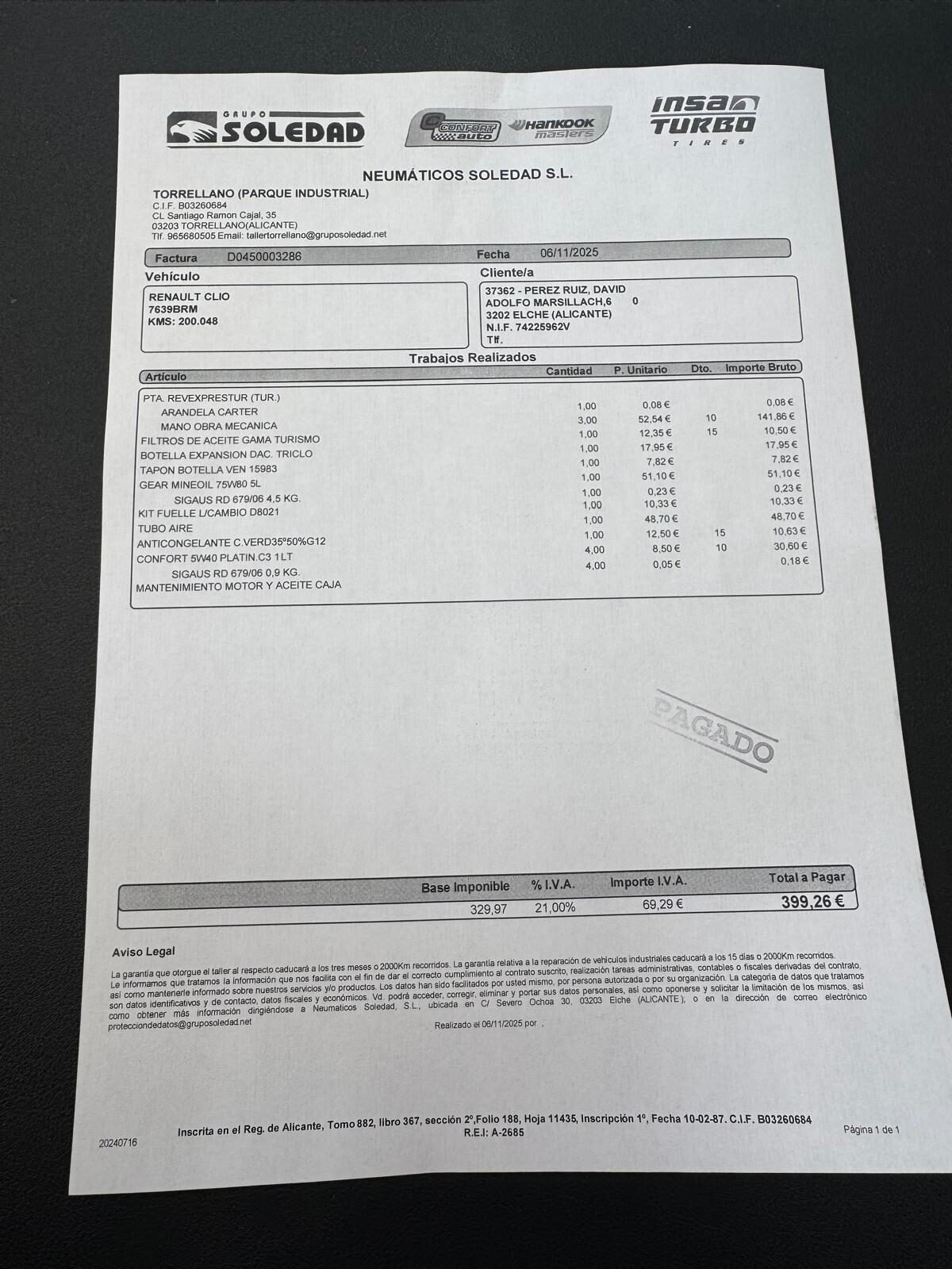 RENAULT clio 1.5 diesel