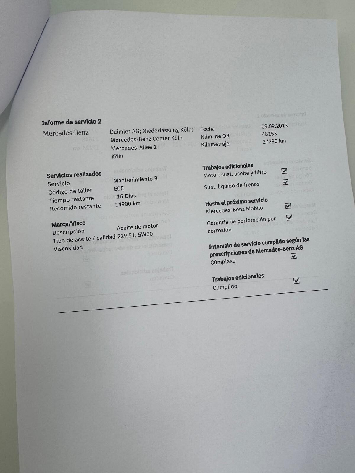 MERCEDES-BENZ Clase E 220 CDI 