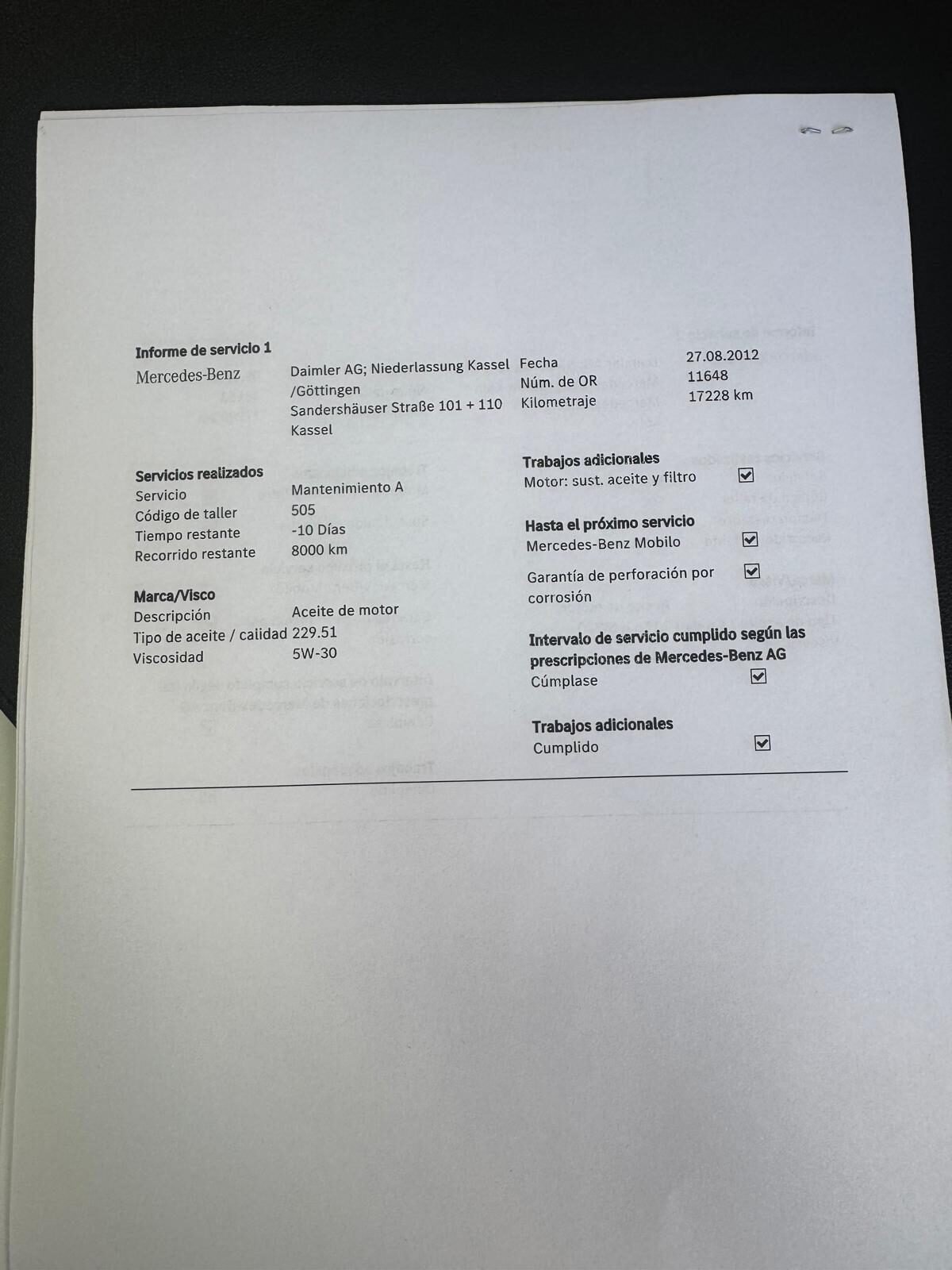 MERCEDES-BENZ Clase E 220 CDI 