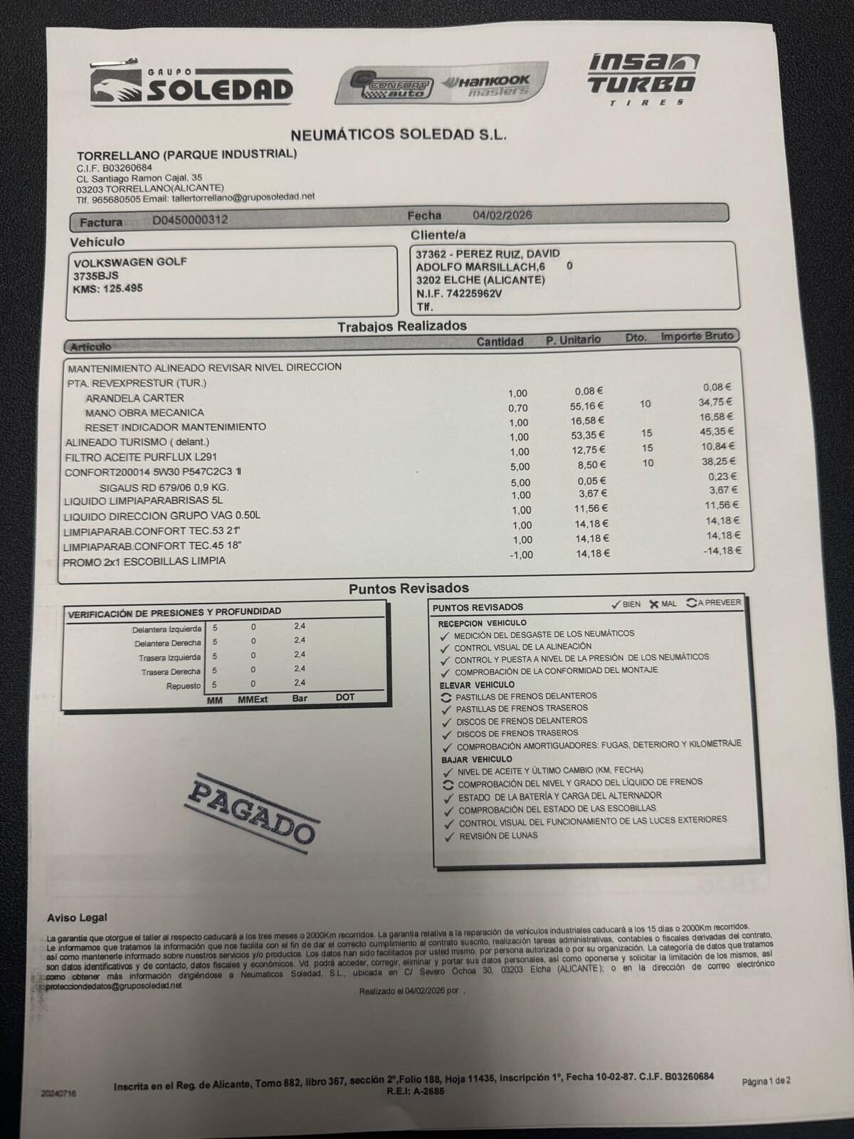 VOLKSWAGEN GOLF 1.9TDI