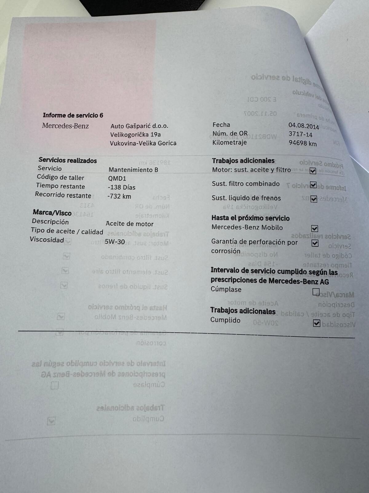 MERCEDES-BENZ Clase E 220 CDI 