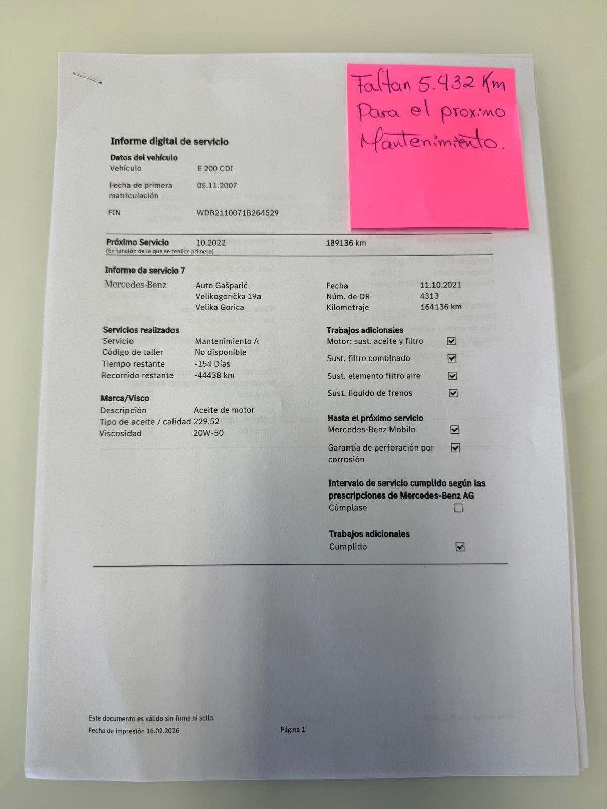 MERCEDES-BENZ Clase E 220 CDI 